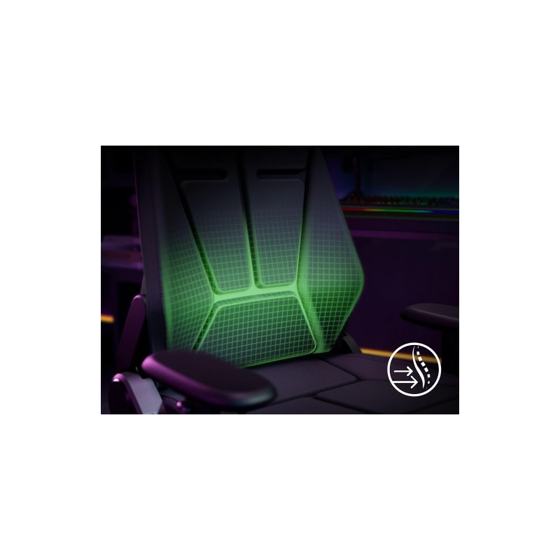 Gaming stol Razer Soma Chroma RGB, črn