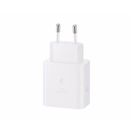 Polnilec Samsung Fast Charger 45W, USB-C, bel + USB-C kabel