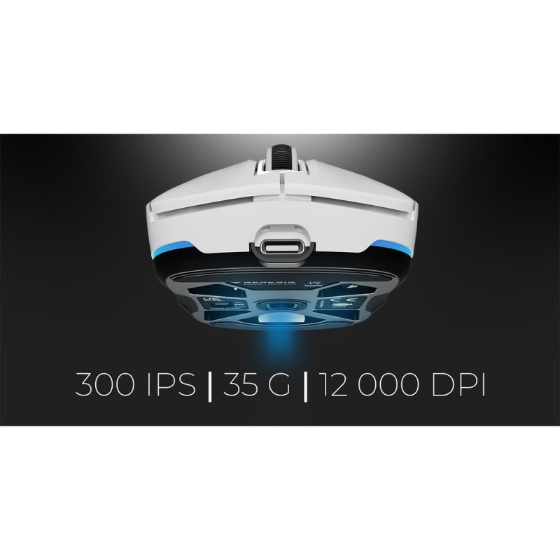 Miška Genesis Zircon 660, bela