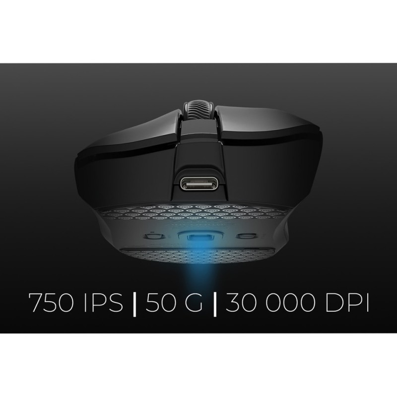 Miška Genesis Zircon 880 Pro, črna