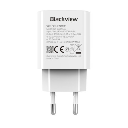 Polnilec Blackview ADAPTER, 33W, 1x USB-C, bel