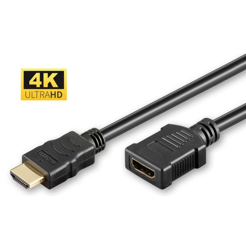Podaljševalni kabel MicroConnect HDMI 2.0, 0,5m