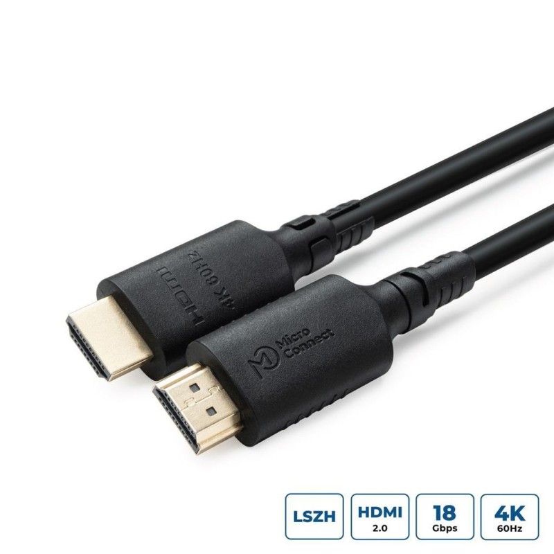 Kabel MicroConnect ColorFlex HDMI 4K brez halogena (LSZH), 1m