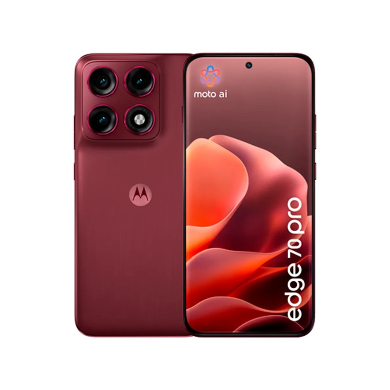 Pametni telefon Motorola Edge 70 Pro, 256GB, rdeč