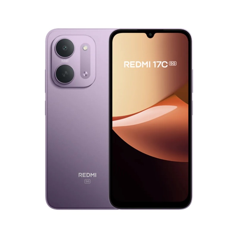 Pametni telefon Xiaomi Redmi 17C, 5G, 128GB, vijoličen