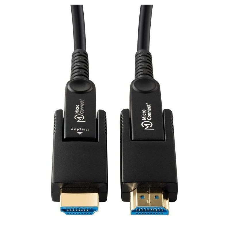 Kabel MicroConnect Premium HDMI-D, 10m s HDMI-A adapterjem