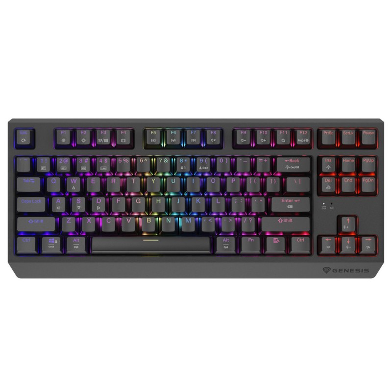 Tipkovnica Genesis Thor 230 TKL, RGB, Outemu Red stikala, črna