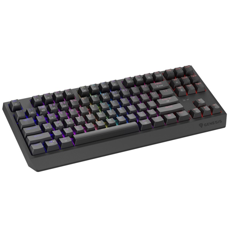 Tipkovnica Genesis Thor 230 TKL, RGB, Outemu Red stikala, črna