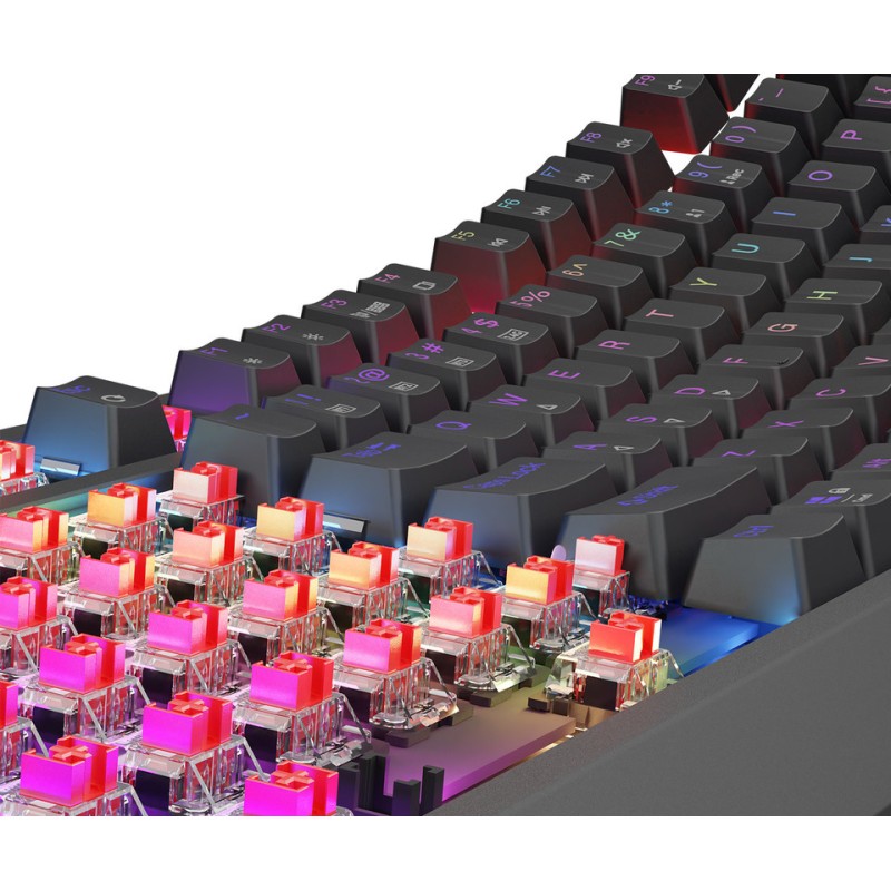 Tipkovnica Genesis Thor 230 TKL, RGB, Outemu Red stikala, črna