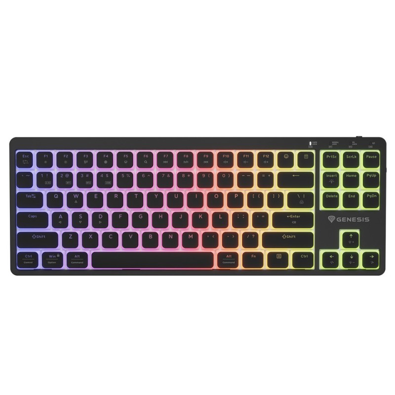 Tipkovnica Genesis Thor 430 TKL, RGB, Outemu Pink stikala, črna
