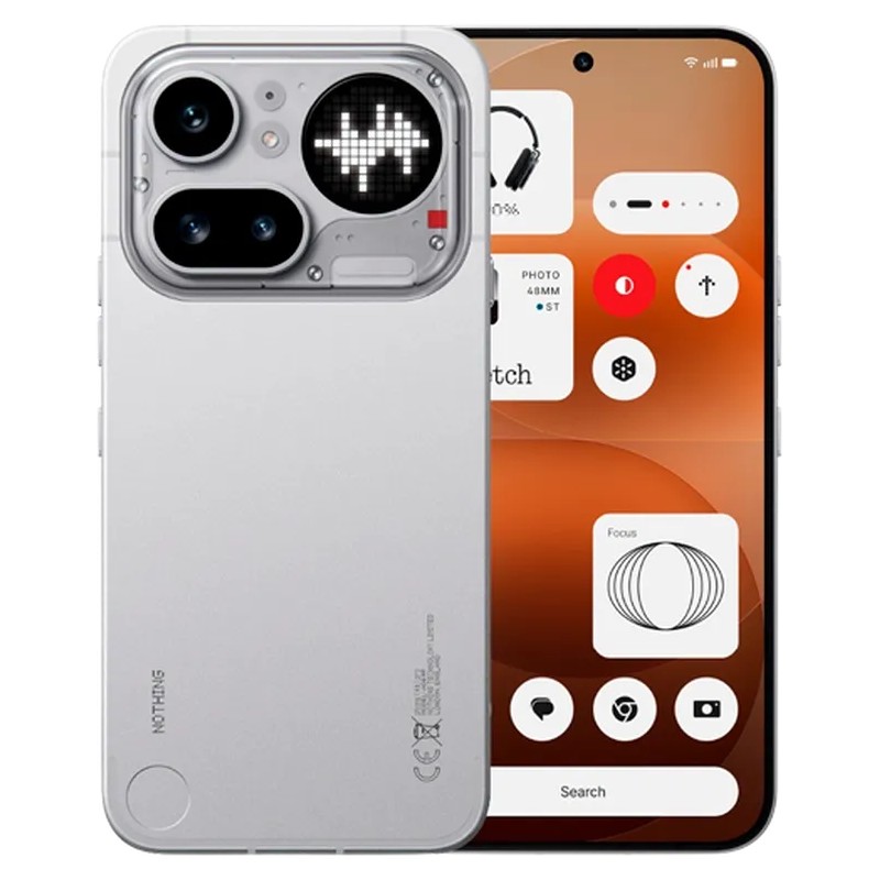 Pametni telefon Nothing Phone (4a) Pro, 256GB, srebrn
