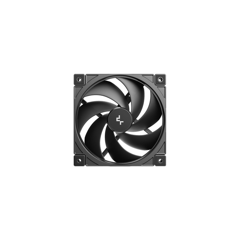 Ventilator za ohišje DeepCool FD12 V2, PWM, 120mm, črn