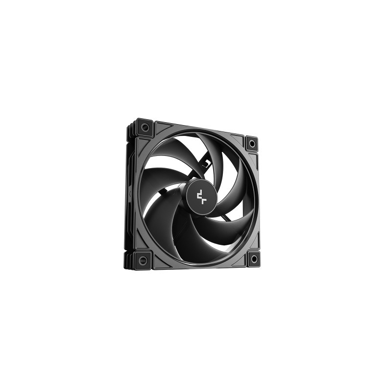 Ventilator za ohišje DeepCool FD12 V2, PWM, 120mm, črn