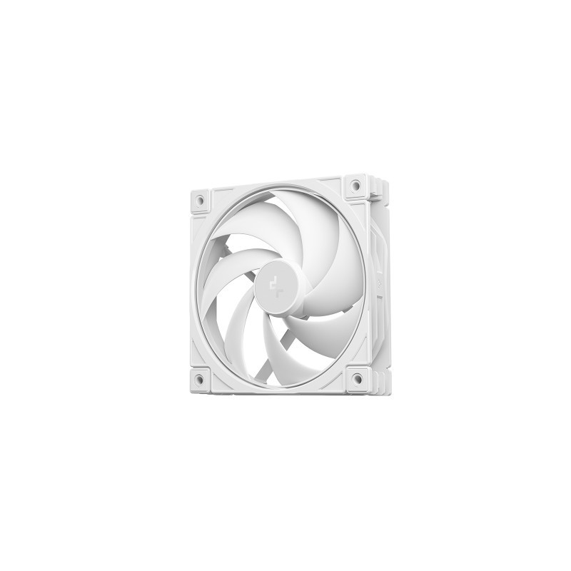 Ventilator za ohišje DeepCool FD12 WH V2, PWM, 120mm, bel