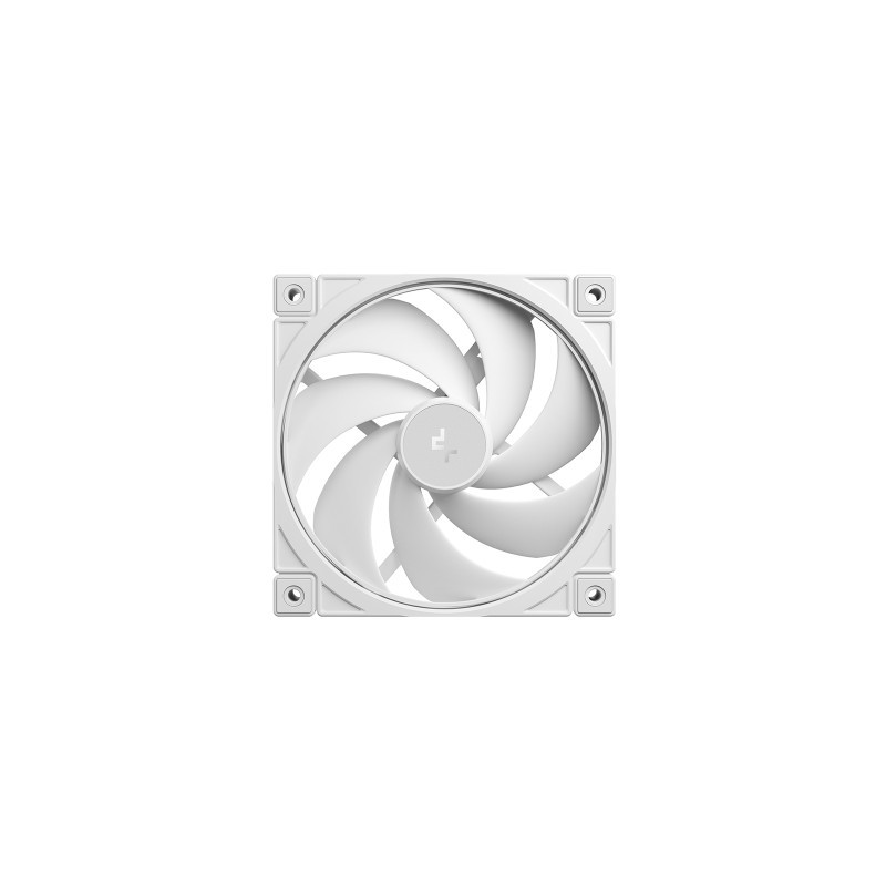 Ventilator za ohišje DeepCool FD12 WH V2, PWM, 120mm, bel