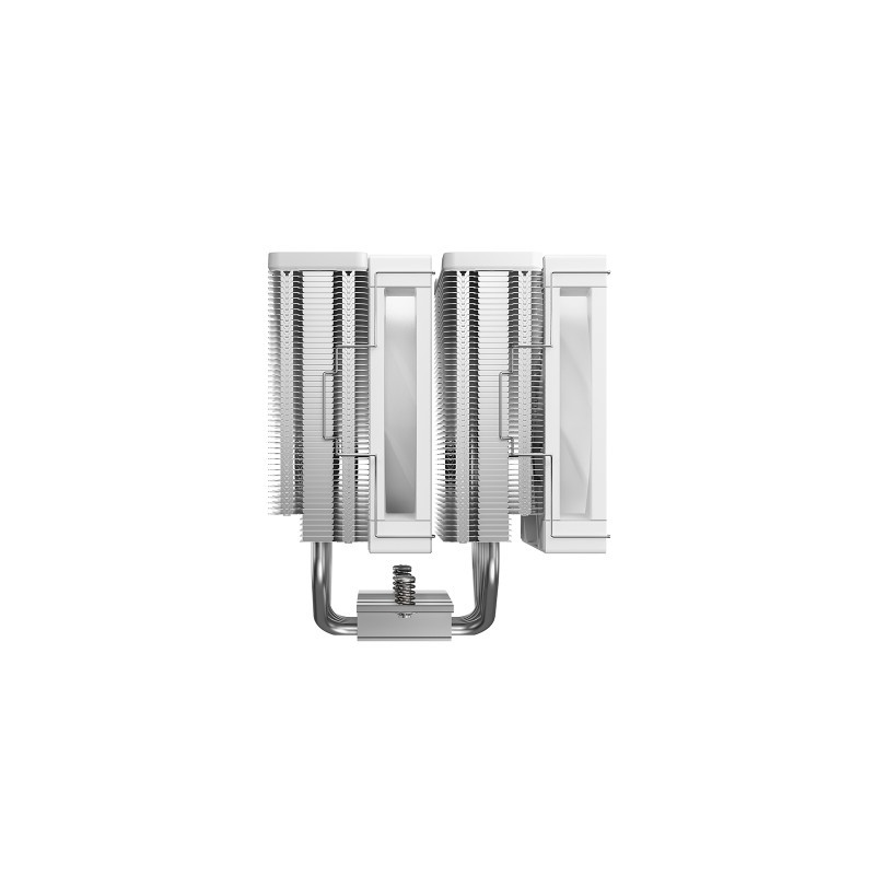 Hladilnik za procesor DeepCool AG620 G2 WH ARGB, 2x 120mm, bel