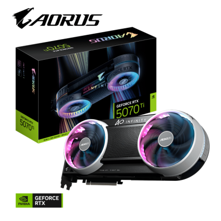 Grafična kartica Gigabyte AORUS GeForce RTX 5070 Ti INFINITY, 16GB
