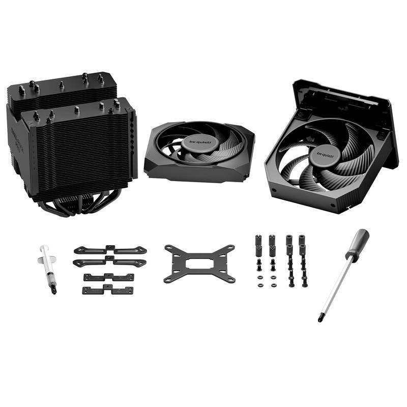 Hladilnik BE QUIET! DARK ROCK PRO 6, RGB, črn
