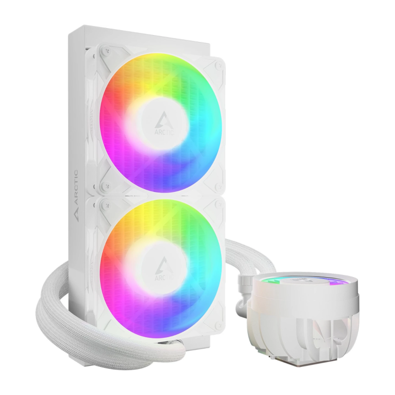Vodno hlajenje ARCTIC Liquid Freezer III Pro, 240mm, A-RGB, belo