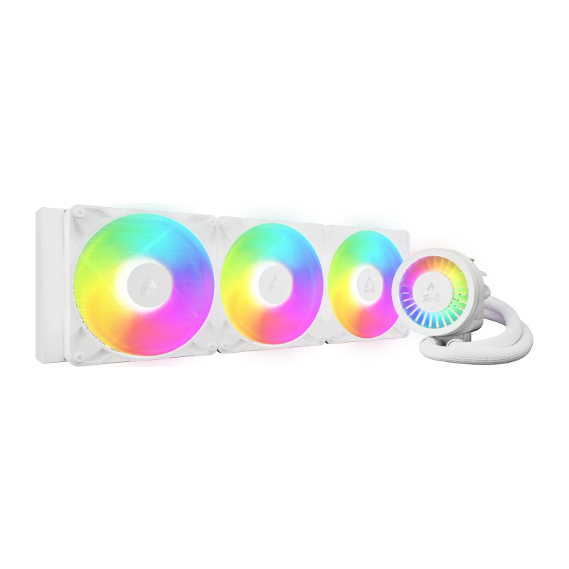 Vodno hlajenje ARCTIC Liquid Freezer III Pro, 420mm, A-RGB, belo
