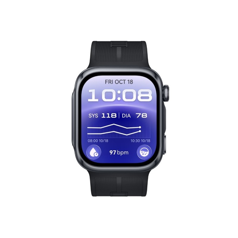 Pametna ura Huawei Watch D3, črna (črn pašček)
