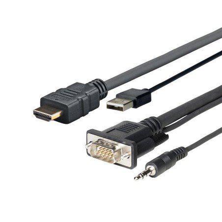 Kabel Vivolink Pro HDMI+USB na VGA+3,5mm