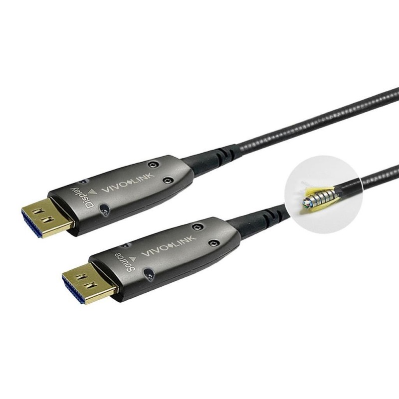 Kabel Vivolink HDMI ojačan optičn, 70m na kolutu