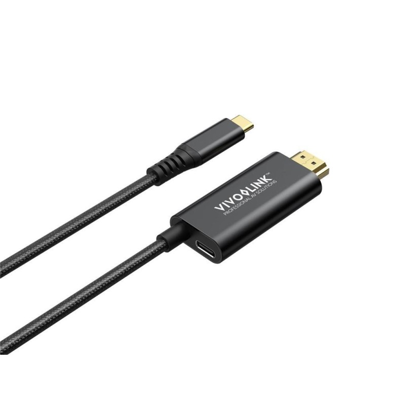 Kabel Vivolink Kabel USB C-HDMI  s polnjenjem PD 100W, 2m
