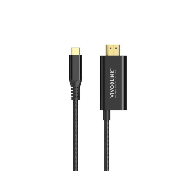 Kabel Vivolink Kabel USB C-HDMI  s polnjenjem PD 100W, 2m
