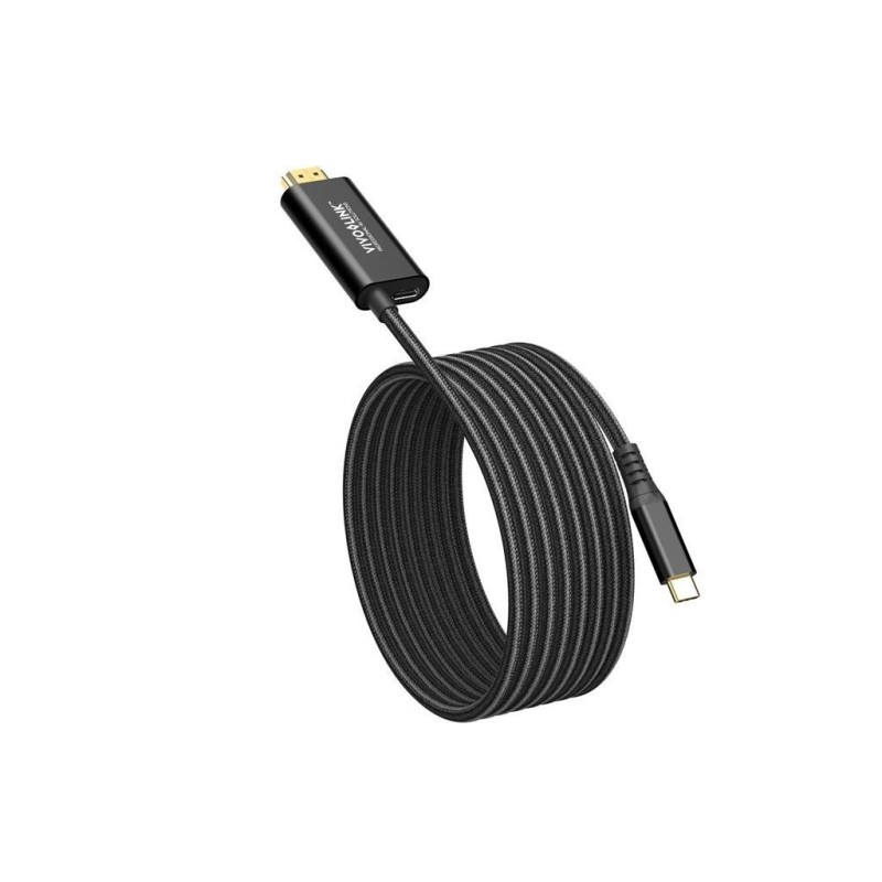 Kabel Vivolink Kabel USB C-HDMI  s polnjenjem PD 100W, 2m