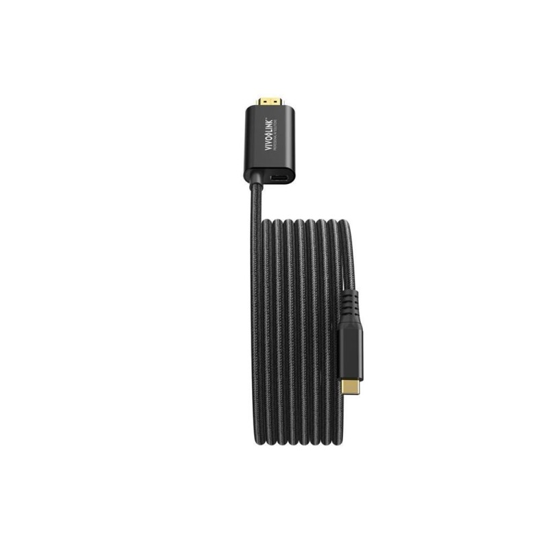 Kabel Vivolink Kabel USB C-HDMI  s polnjenjem PD 100W, 2m