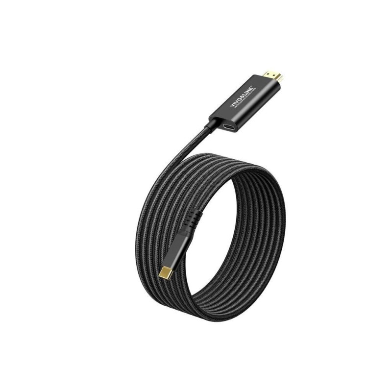 Kabel Vivolink Kabel USB C-HDMI  s polnjenjem PD 100W, 2m