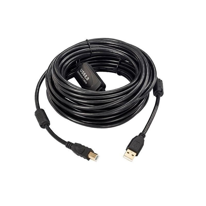 Kabel MicroConnect aktivni USB 2.0 A-B, 15m