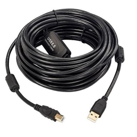 Kabel MicroConnect aktivni USB 2.0 A-B, 15m