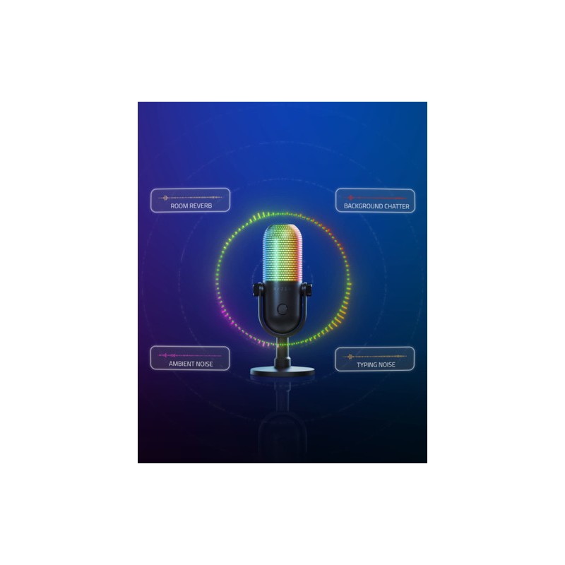 Mikrofon Razer Seiren V3 Chroma, črn