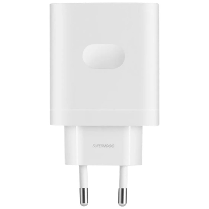 Polnilec OPPO SuperVOOC 80W, USB-A, bel