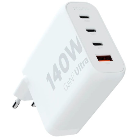 Polnilec Xtorm GaN2 Ultra 140W, USB-C/A, bel