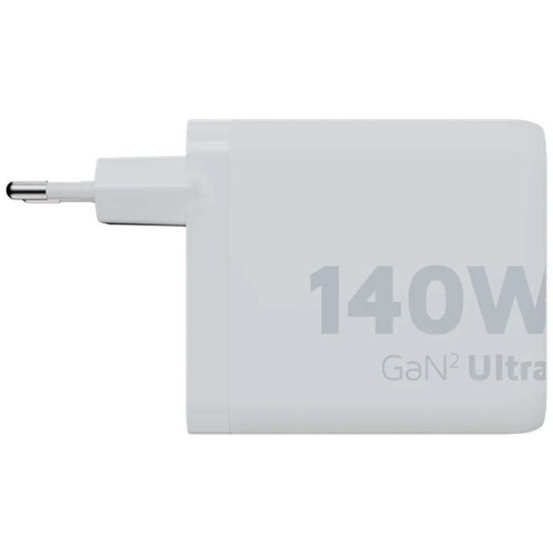 Polnilec Xtorm GaN2 Ultra 140W, USB-C/A, bel