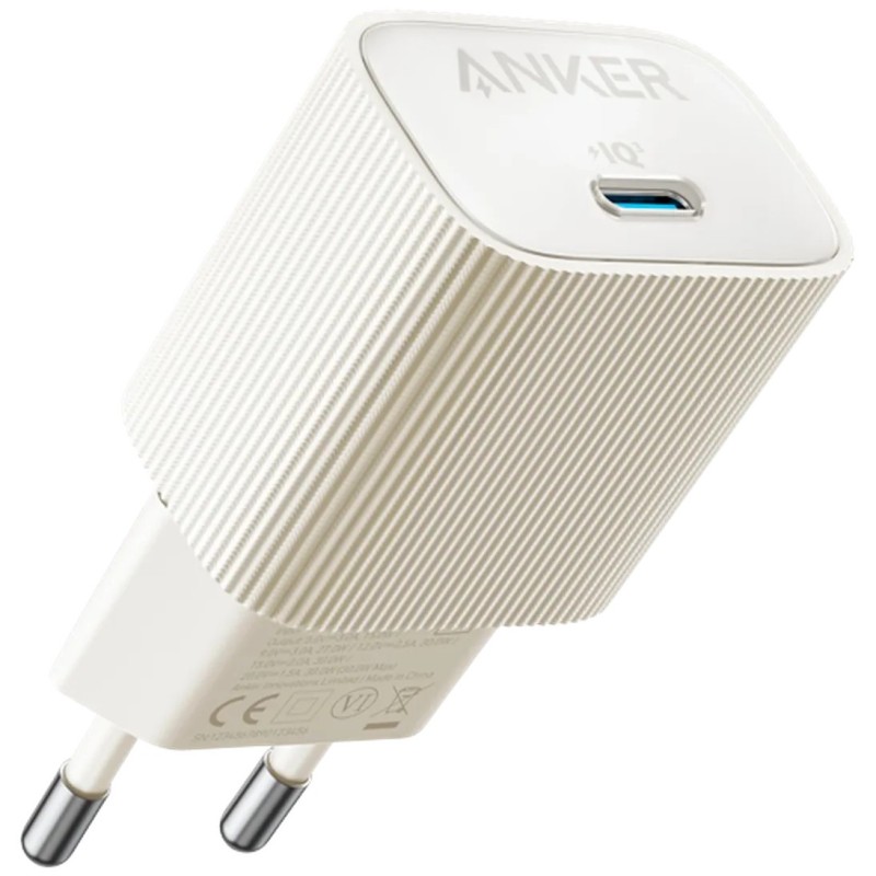 Polnilec Anker Nano 4 30W, USB-C, bež