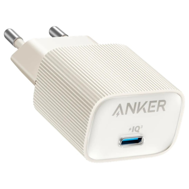 Polnilec Anker Nano 4 30W, USB-C, bež