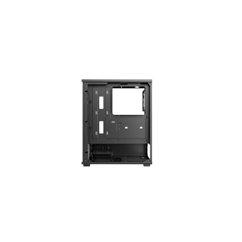 Ohišje DeepCool CC550 4F, ATX, Midi-Tower, ARGB, kaljeno steklo, črno