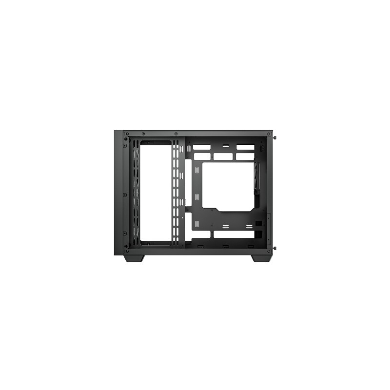 Ohišje DeepCool CG330 MESH 3F, micro-ATX, ARGB, kaljeno steklo, črno