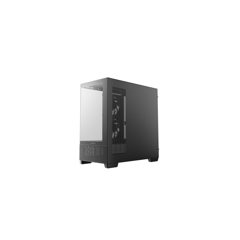 Ohišje DeepCool CG380U 3F, micro-ATX, ARGB, kaljeno steklo, črno