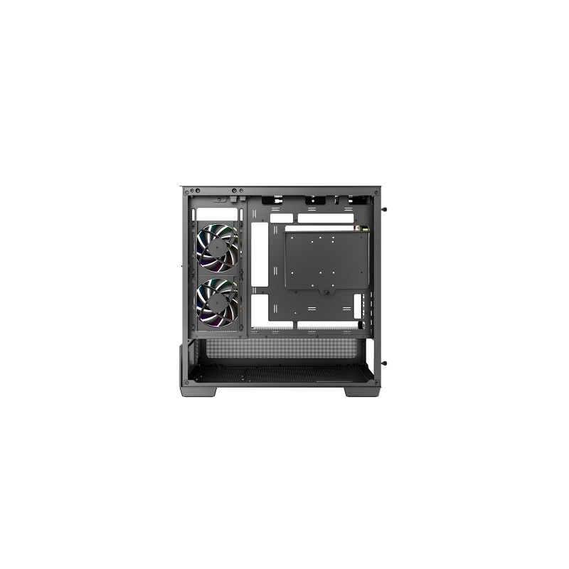 Ohišje DeepCool CG380U 3F, micro-ATX, ARGB, kaljeno steklo, črno