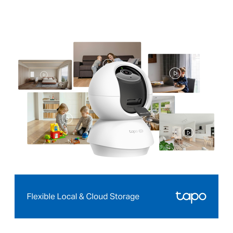 IP kamera TP-Link Tapo C250, 8MP, notranja, bela