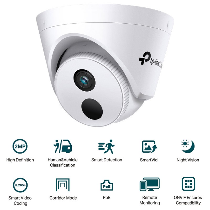 IP kamera TP-Link VIGI C420I V1, 2MP, zunanja, bela