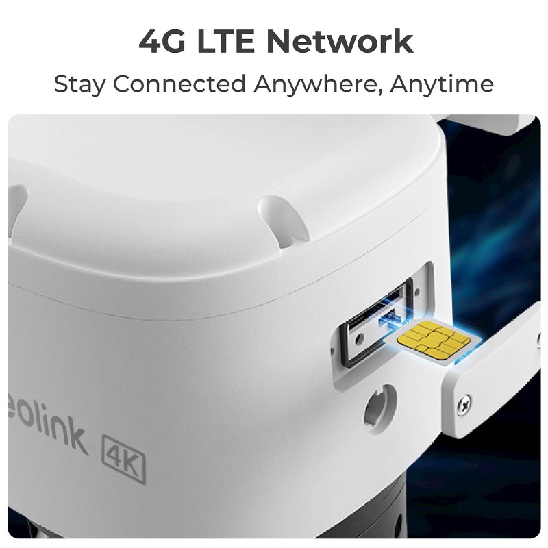 IP kamera Reolink TrackMix Series G770 4G LTE, 8MP, zunanja, maskirna