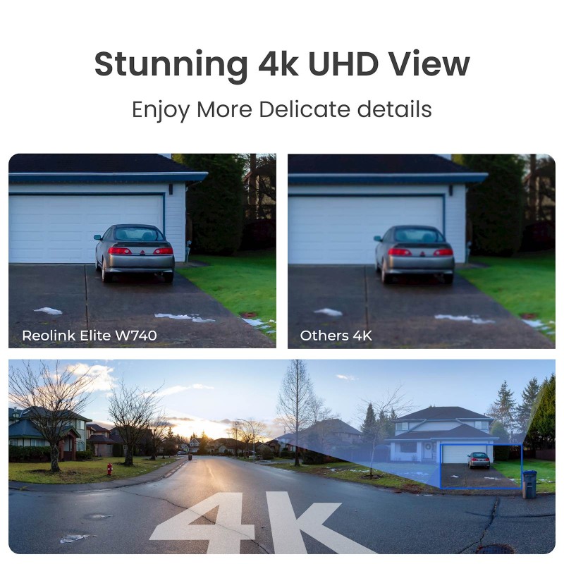IP kamera Reolink Elite Series W740, 8MP, zunanja, bela