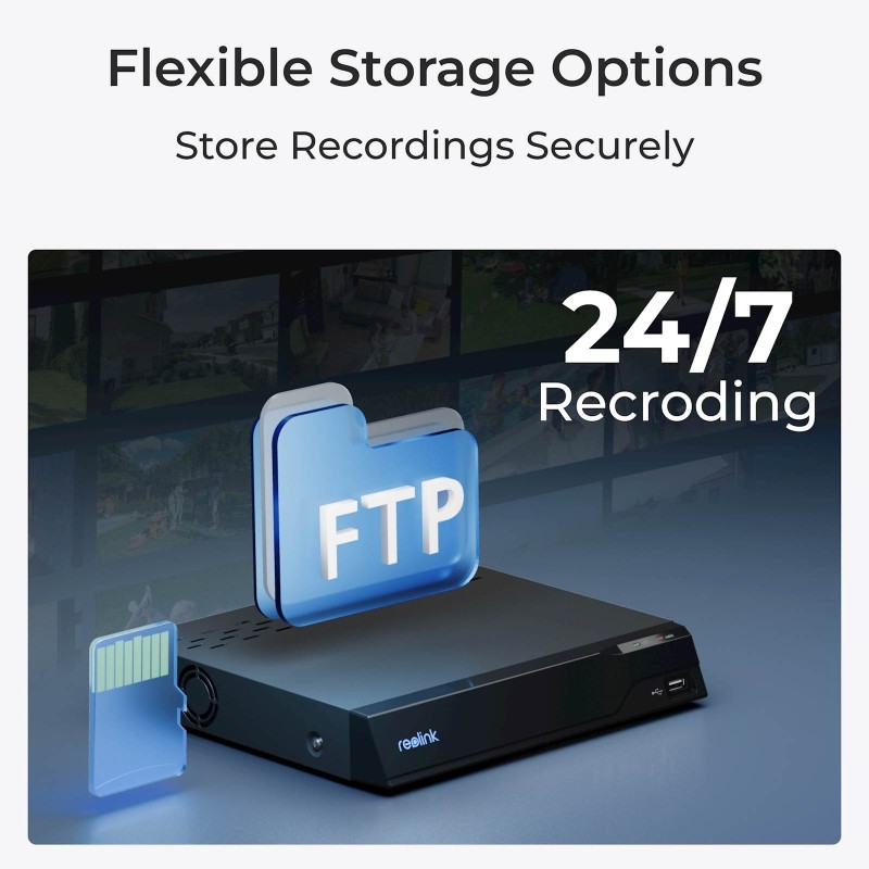 IP kamera Reolink P337 PoE, 8MP, zunanja, bela