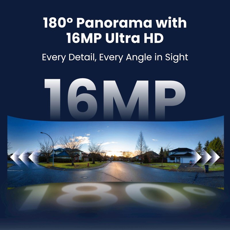IP kamera Reolink Floodlight Elite PRO F760P, 16MP, zunanja, bela